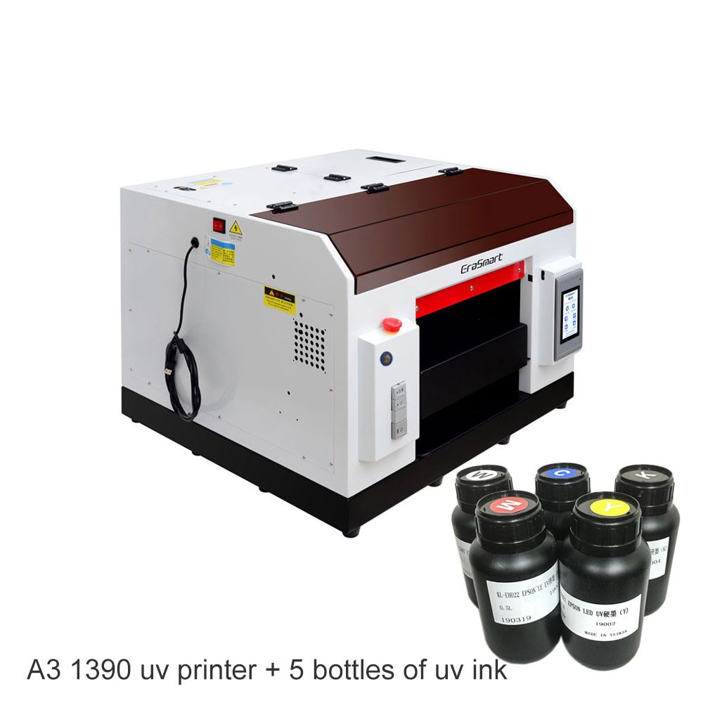 Inkjet ID Card Printer A3 Flatbed Printer Phone Case Printing Machine