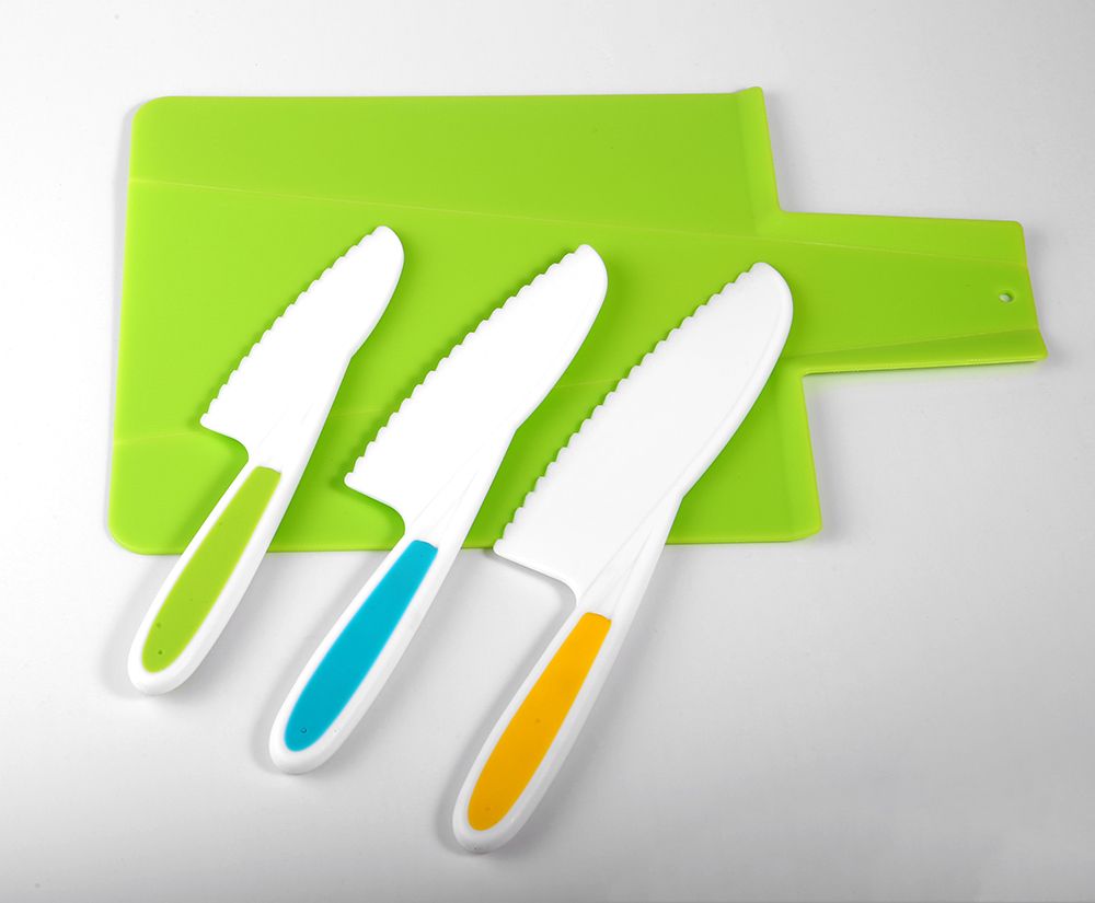 Little Chef Knife Child Knife Set Nylon Safety Fruit Knife Folding