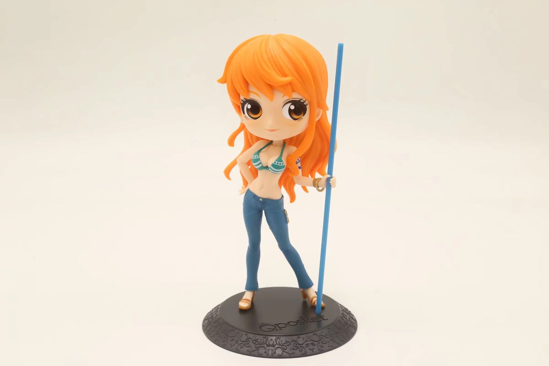 2019 One Piece Action Figure Anime Model Nami Q Version Dolls