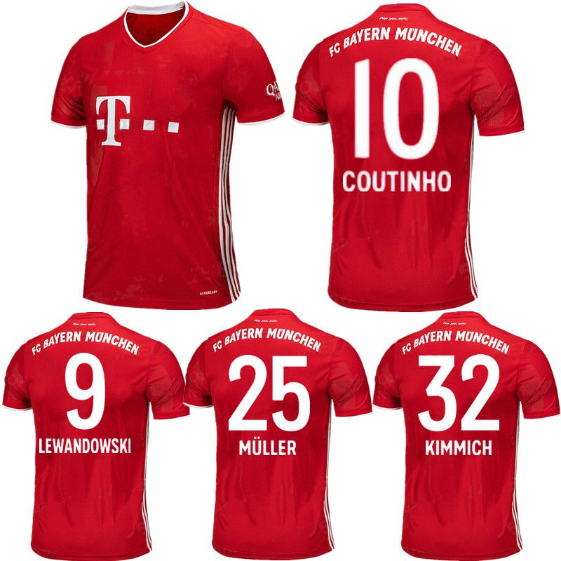 2020 2020 2021 COUTINHO Soccer Jersey 19 20 21 LEWANDOWSKI ...