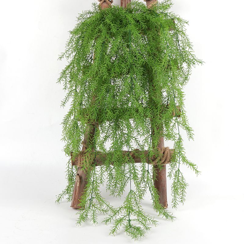 Home Wedding Decoration Flower Artificial Ivy Leaf Hanging Fake Plants Home Room Garden Hanging Orchid Basket Living Room