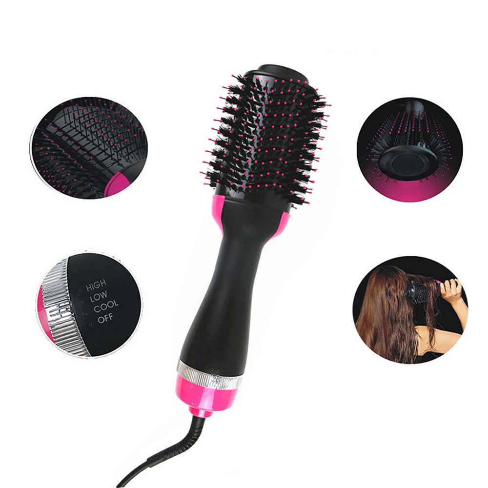 one step hair dryer & styler bursh meraif hot air paddle comb negative ion  generator salon hair straightener for all hair types