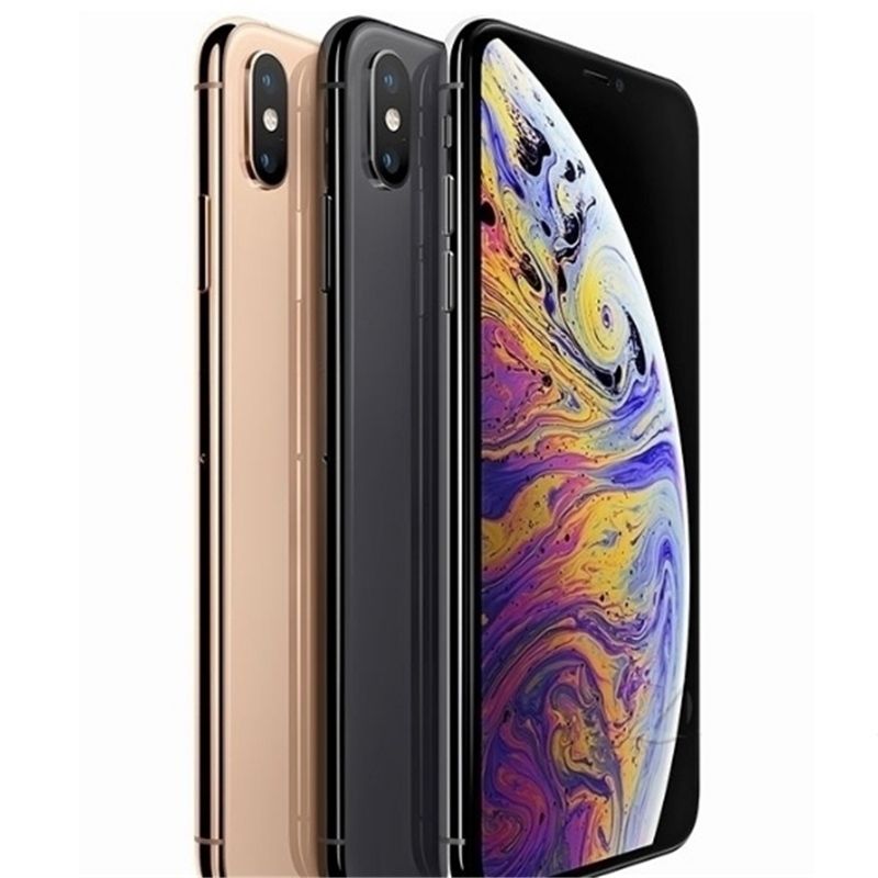 Original Refurbished Apple iPhone XS Max 6.5 inch iOS A12 Bionic Hexa Core 4GB RAM 64 256 512GB ROM 12MP Unlocked 4G LTE Smartphone
