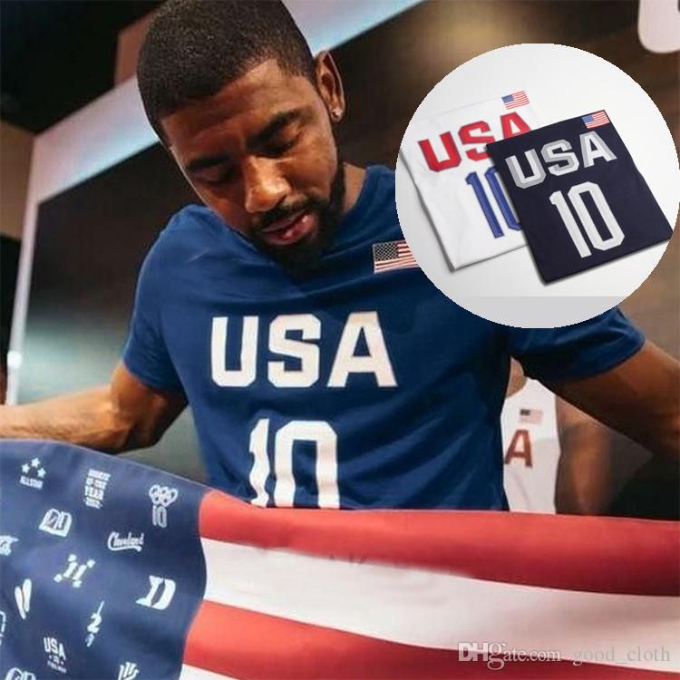 kyrie irving usa t shirt
