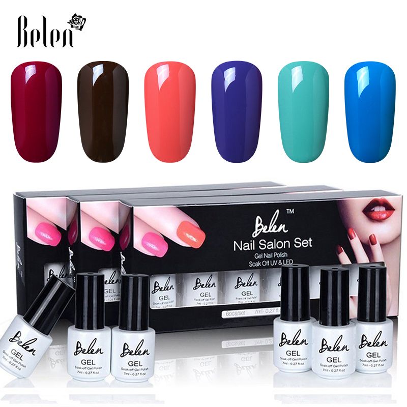 7ml Pure Color Uv Gel Nail Polish Set Gift Box Kit Need Led Lamp 7ml Pure Color Uv Gel Nail Polish Set Gift Box Kit Need Led Lamp And Base Top Semi Permanent French Manicure From Blueberry01