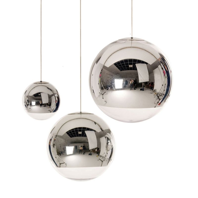 Modern Pendant Lights Glass Hanging Lamp Globe Mirror Led For Modern Pendant Lights Glass Hanging Lamp Globe Mirror Led For Kitchen Living Room Home Lighting Ktv Bar Light Fixtures Parts Pendants