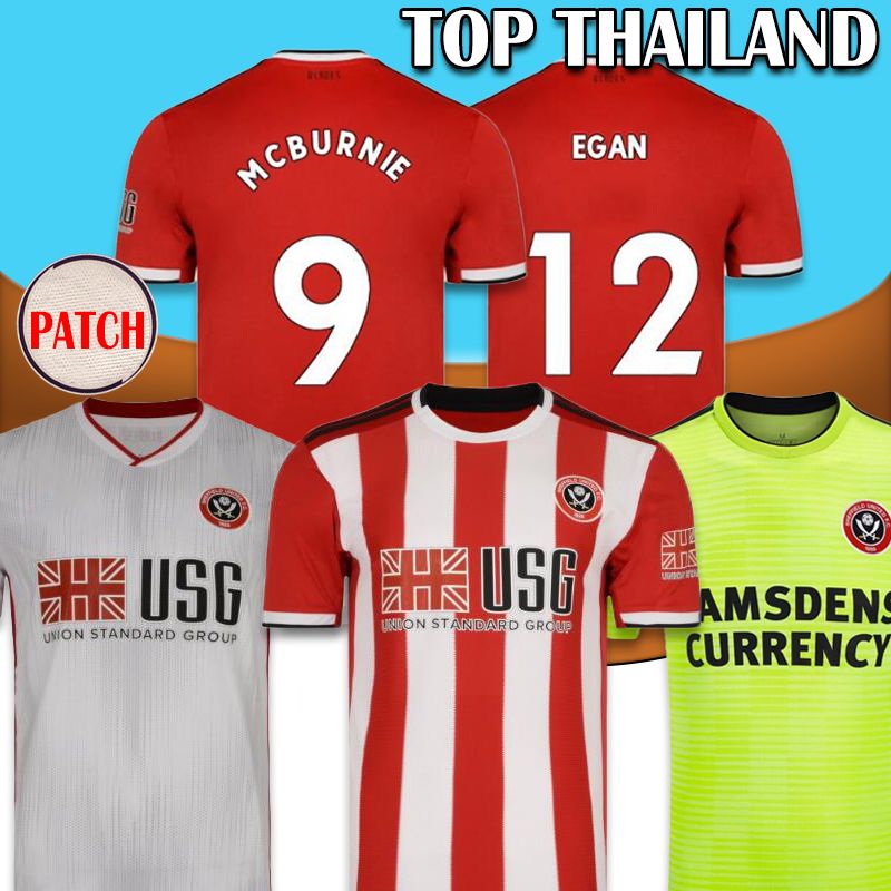 2019 2020 Soccer Jersey Sheffield United Camiseta De ...