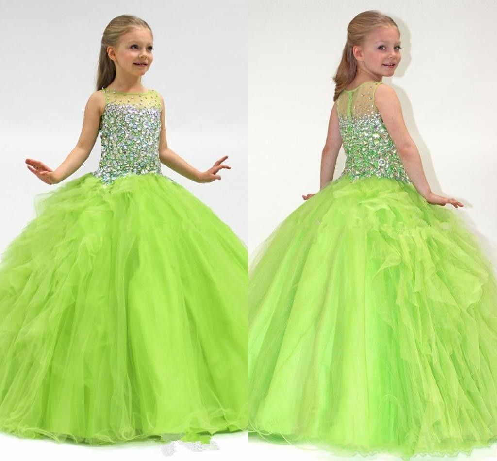 olive green ball gowns