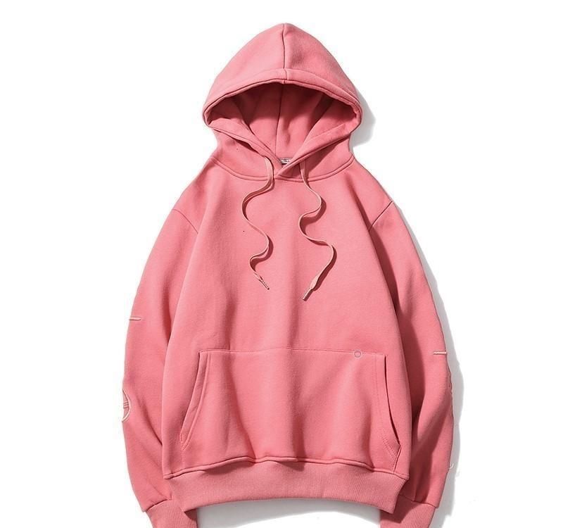 men pink champion hoodie