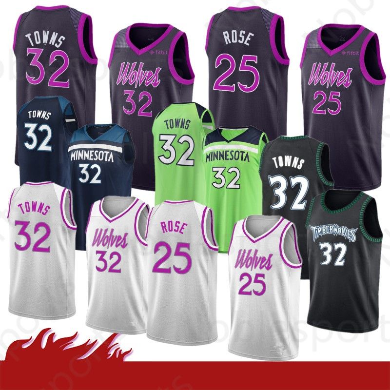 karl anthony towns black jersey