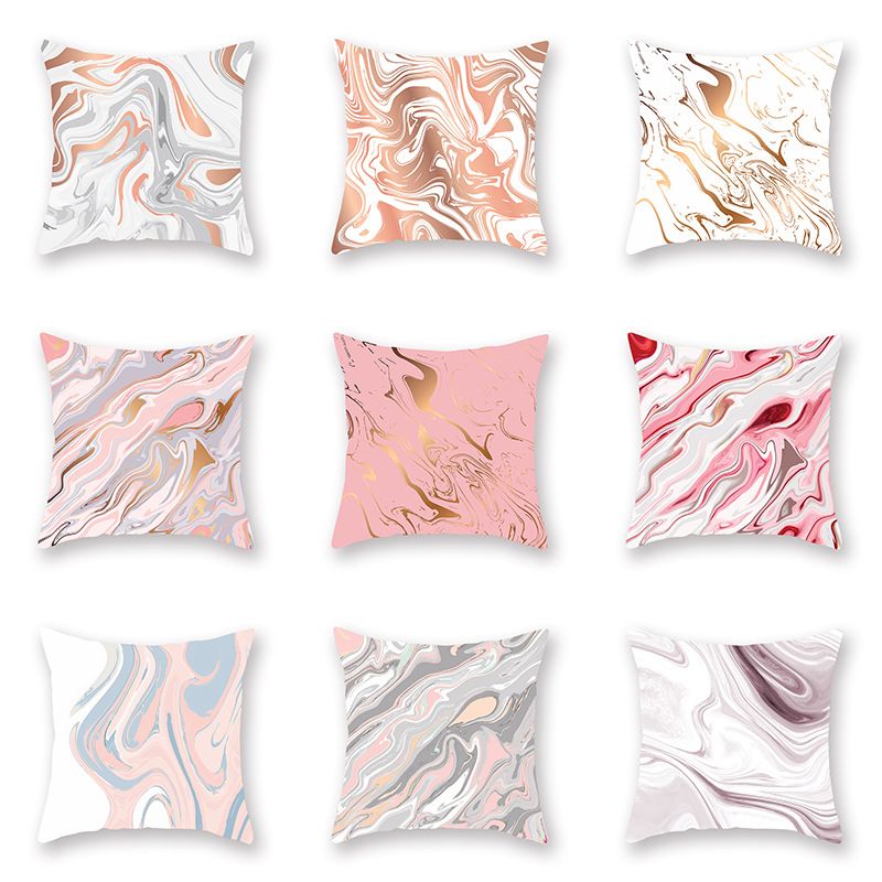 28 Type Flow Water Pattern Bed Cushion Cover Single Double Side