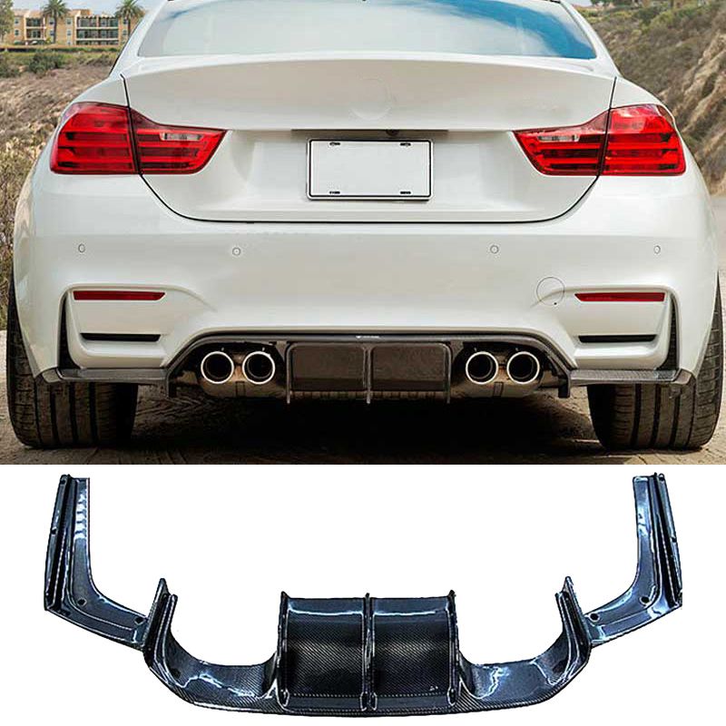 2020 V Style Real Carbon Fiber Rear Lip Car Surrounded F80