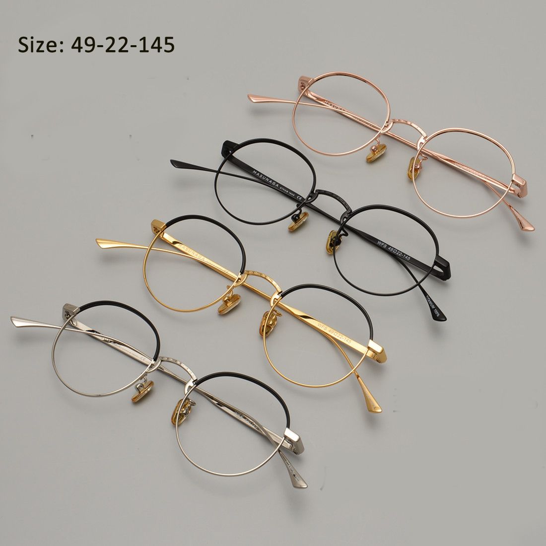 2021 New Pure Titanium Ultralight Eyeglasses Japanese Niche Eyeglasses