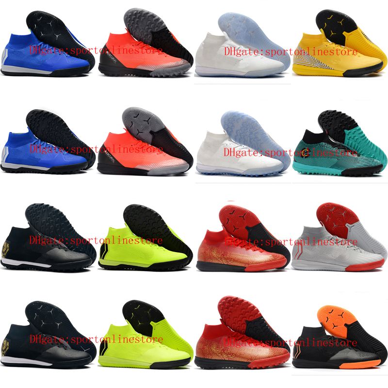 2019 Mens Soccer Shoes Superflyx 6 Elite Cr7 Ic Tf Indoor Soccer