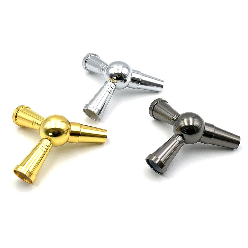 2020 Metal Shisha Hookah Hose Adapter One Divides In Two 1 To 2