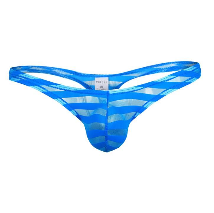 New Sexy Men G String Underwear Transparent Men Jockstrap Gay Bikini ...