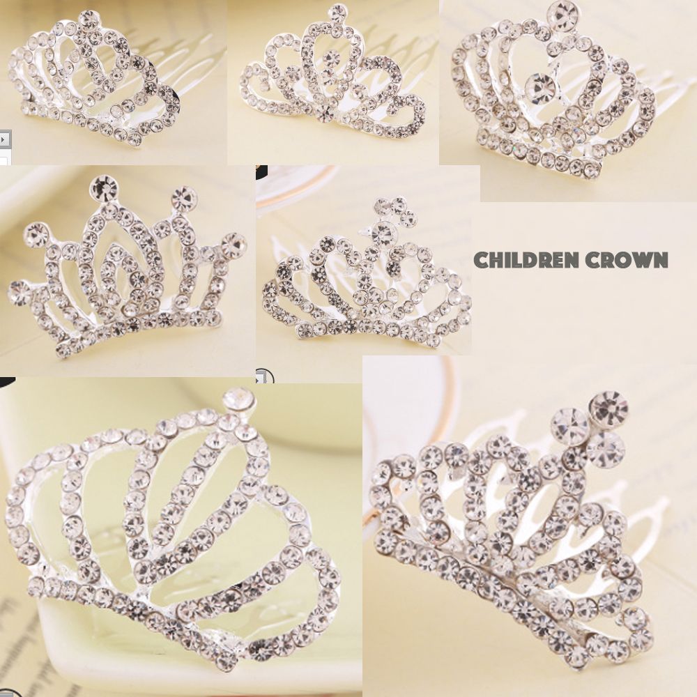 Children Hair Accessories Wedding Crown Girls Crown Wedding