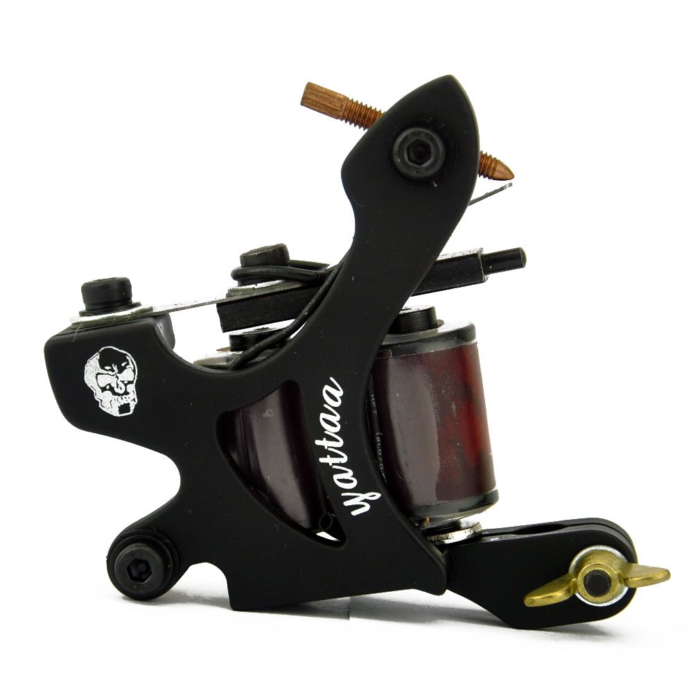 Coil Tattoo Machine 10 Warp Coil Light Weight Tattoo Guns For Shader