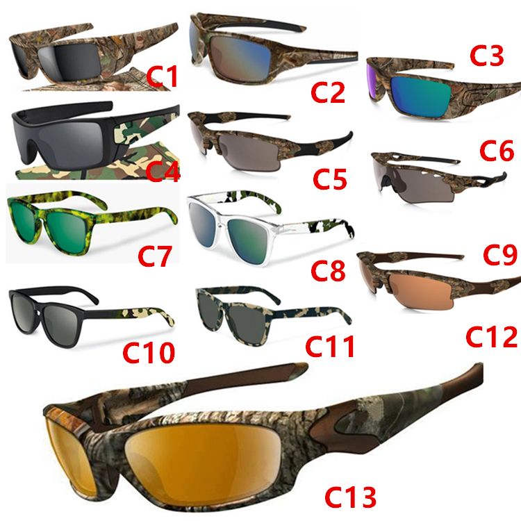 New Camouflage Camo Designer Sunglasses Brand Designer Sunglasses Frame