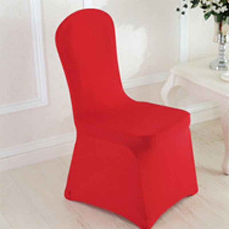 Acheter Moderne Plaine Couleur Couverture De Chaise Spandex