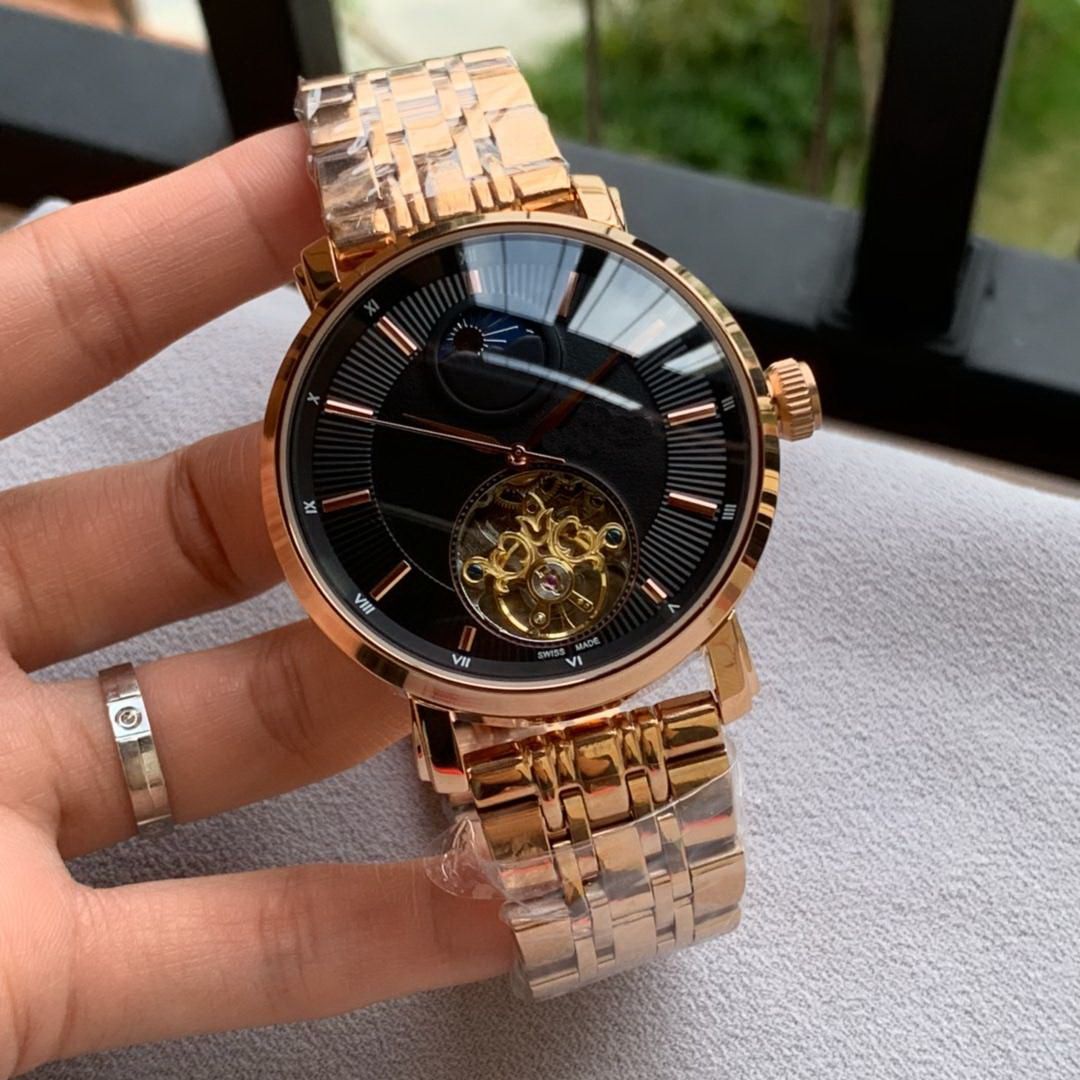 rose gold automatic watch