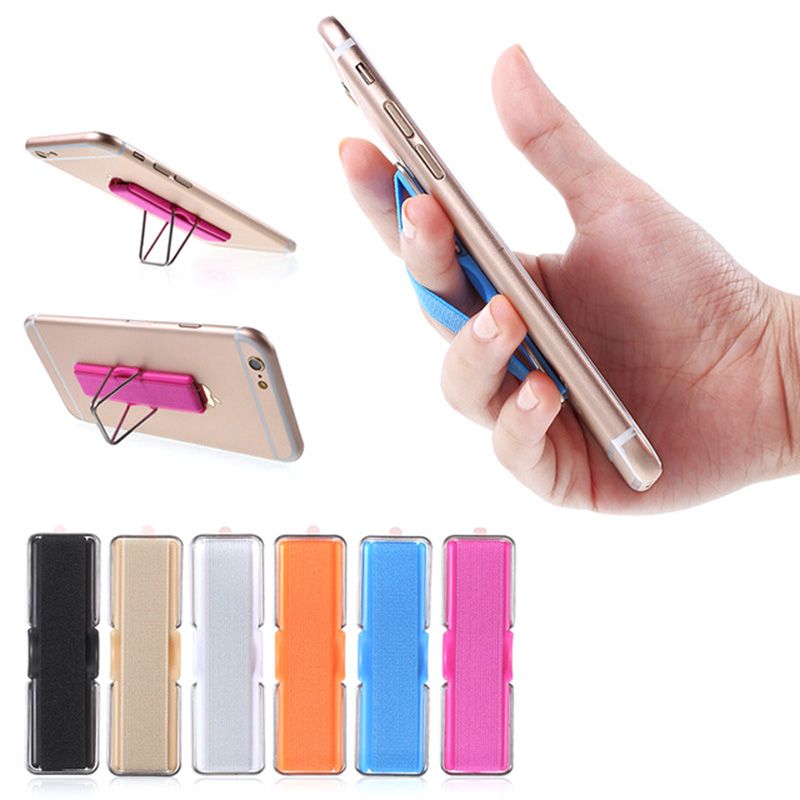 2020 Universal Finger Grip Phone Magic Sticker Mount Kickstand Elastic