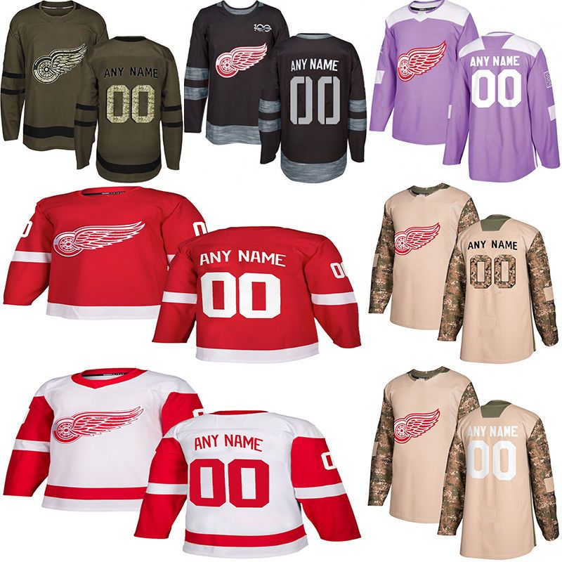 custom detroit red wings t shirt