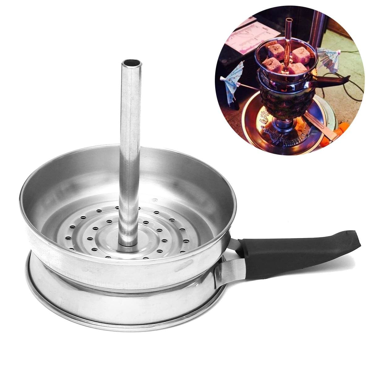 2020 Metal Shisha Charcoal Holder Hookah Bowl Heat Head Stove Burner