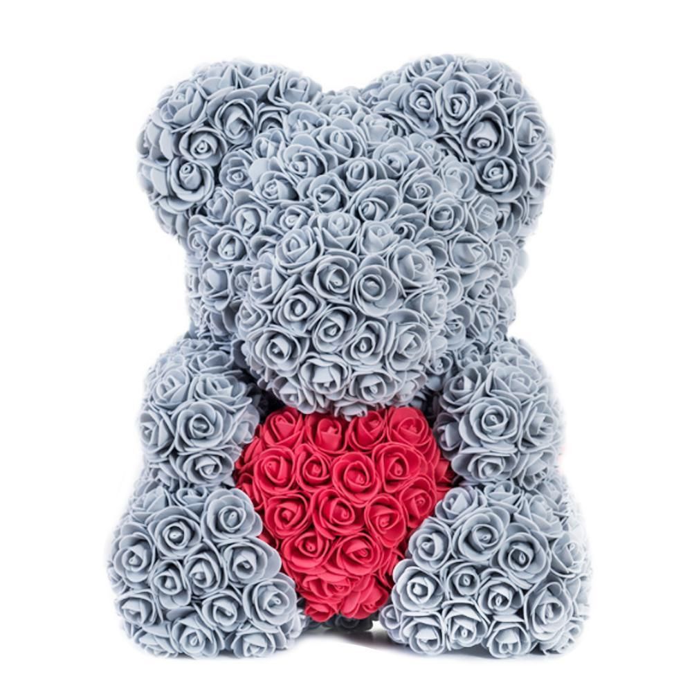 artificial rose bear wholesale