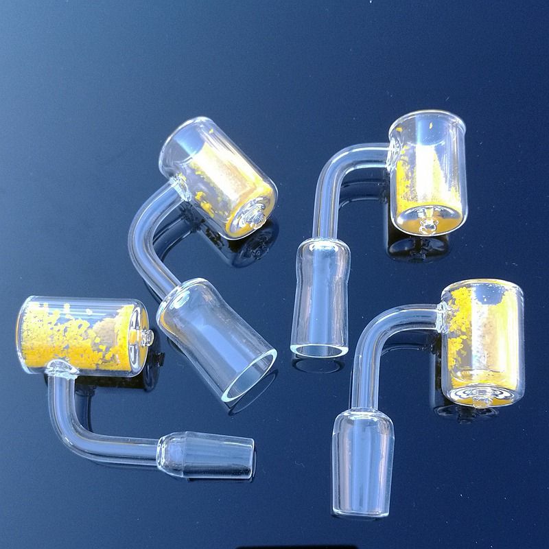 2020 Yellow Sand Color Changing Quartz Banger Thermochromic Bucket