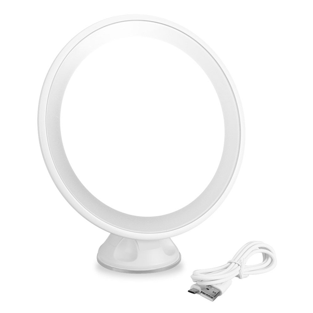 7x Magnification Led Rechargeable Bathroom Vanity Mirror 360 Degree 7x Magnification Led Rechargeable Bathroom Vanity Mirror 360 Degree Lighted Adjule Table Makeup Round Decorative Large Circle