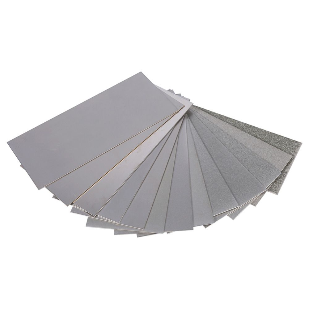 240 Grit 240-3000Grit Polishing Diamond Plate Sharpening Stone Whetstone Craft Tool