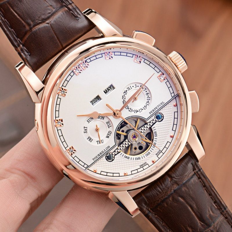 PP Luxury Watch Mens Watches Brand Automatic Watch Day Date Diamond