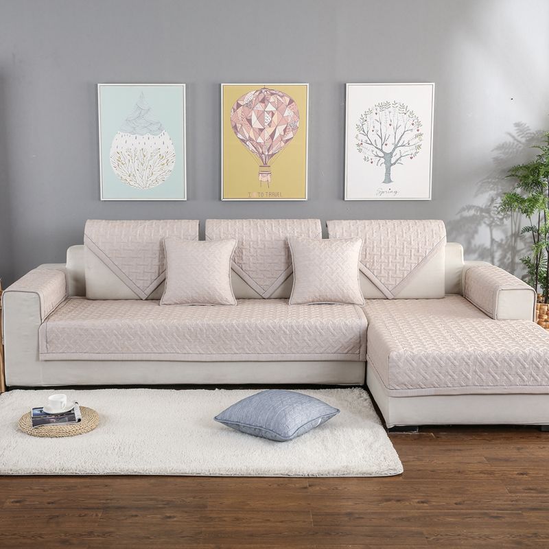 L Shaped Sofa Cover Slip Slipcovers Cotton Non Decorative L Shaped Sofa Cover Slip Slipcovers Cotton Non Decorative Covers For Living Room Couch Protector Mats Settee Slipcover Leather Seat
