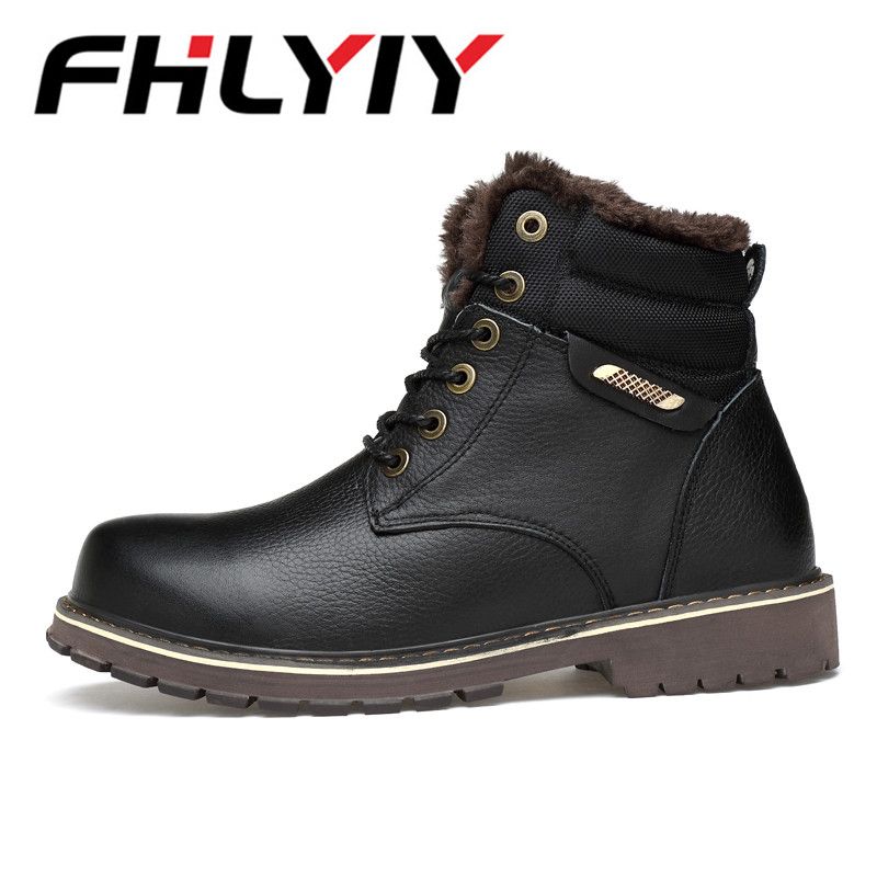 Grande Cuir Fil Botte Hommes À En Neige Acheter Coudre Taille Fhlyiy EDH9I2