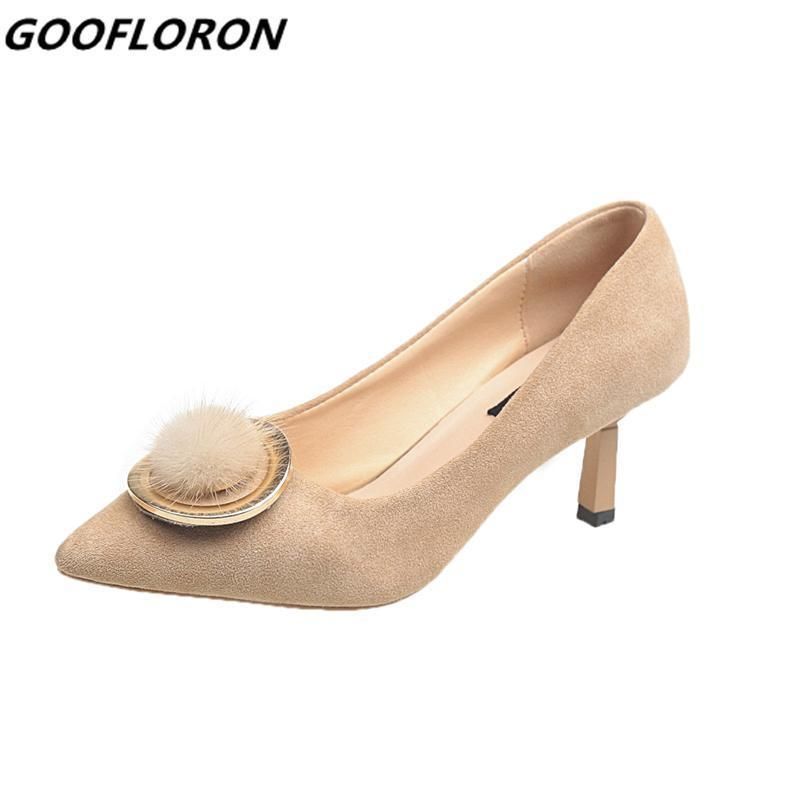 Zapatos de mujer de tacón bajo 2019 Nueva Pu Boca baja Boca de metal Decoración de las mujeres Arco Enrejado Diapositivas de piel Salvaje Zapato Zapatos de mujer de tacón bajo 2019 Nueva Pu Boca baja Boca de metal Decoración de las mujeres Arco Enrejado Diapositivas de piel Salvaje Zapato