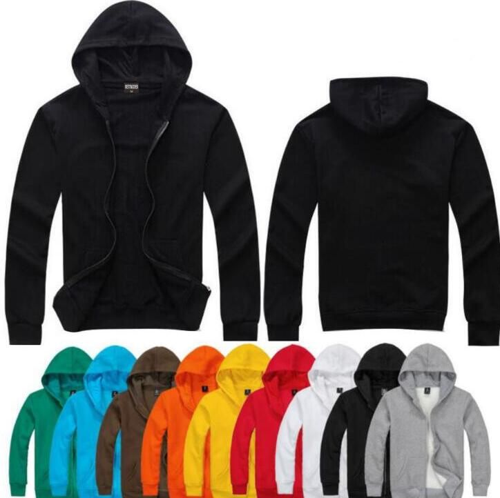 New Men Winter Thick Zip Up Cardigan Hooded Hoodie Jumper Coat Jacket Size S-5XL