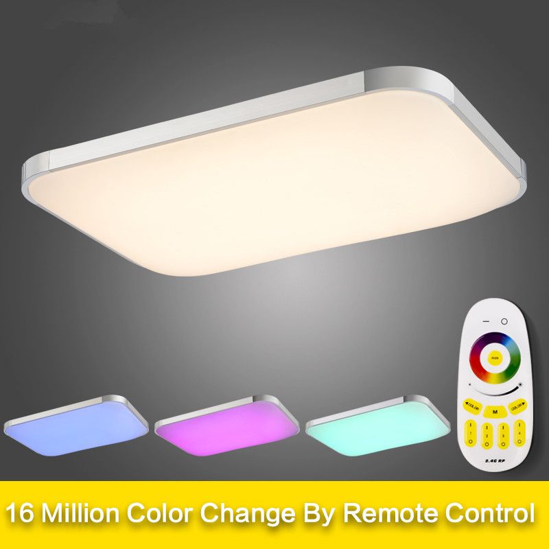 De Lustre Plafonnier Télécommande Led Lampe Dimmable Et Couleur Jess Changement Plafonniers Avec Luminaires Rgb Luminaria 9WED2YbeHI
