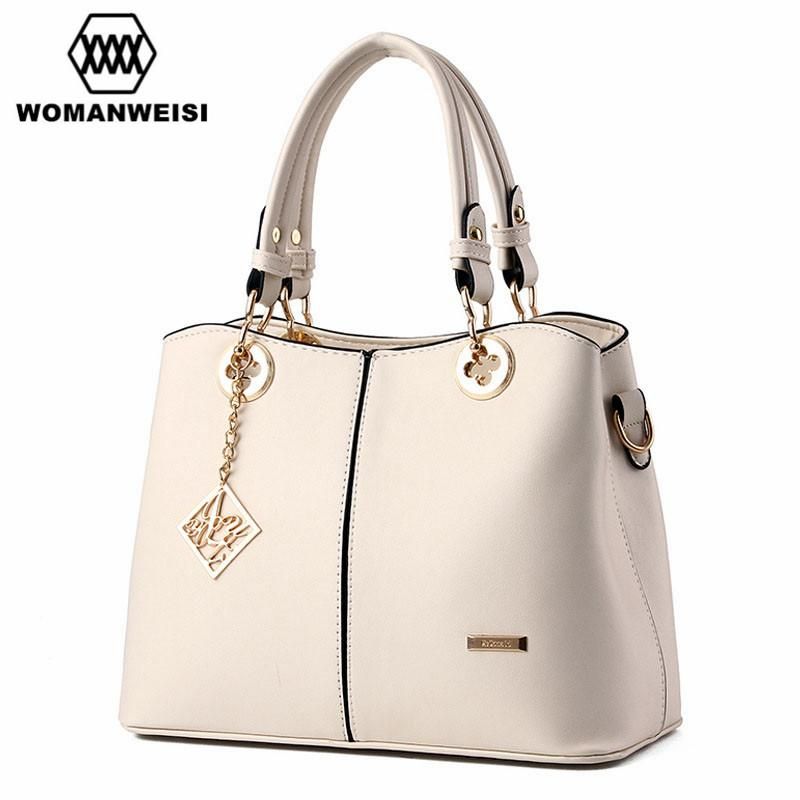 Wholesale Elegance Women Leather Handbags Dames Tassen Female Designer Handbag High Quality ...