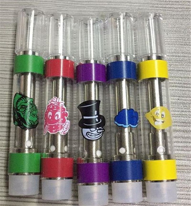 New Style MoonRock Clear Cartridge 1.0ml 1 Gram Ceramic Coil Tank Vape