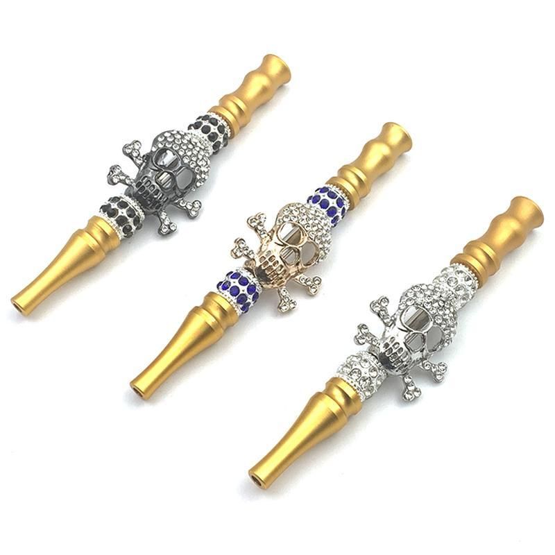 2021 Metal Hookah Mouthpiece Smoking Mouth Tips Mouthtip For Shisha