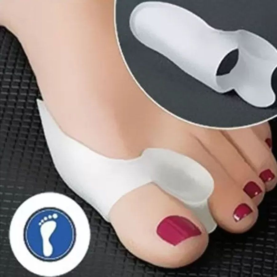 Compre Silicone Gel Tala Big Toe Separador Sobreposição