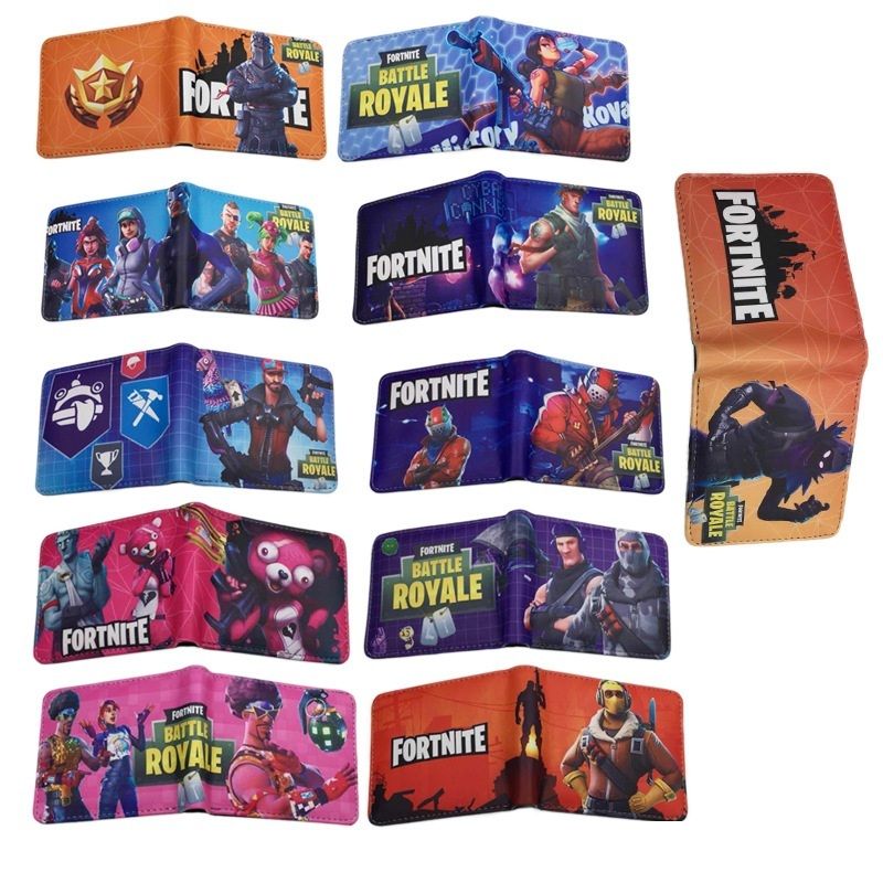 2019 2019 new hot game fortnite cosplay card holder coin pocket pu wallet students short purse kids gift 93 styles from xujiaxiaohai 4 24 dhgate com - free fortnite gift cards