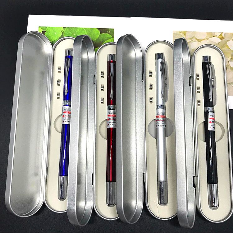 2020 4 In1 Laser Pointer Torch Ballpoint Pen Telescopic Stretchable