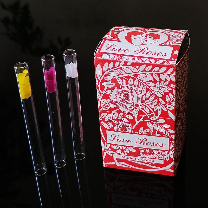 Buy Dropshipping Hookahs Online, Cheap Love Rose Glass Pipe Tube
