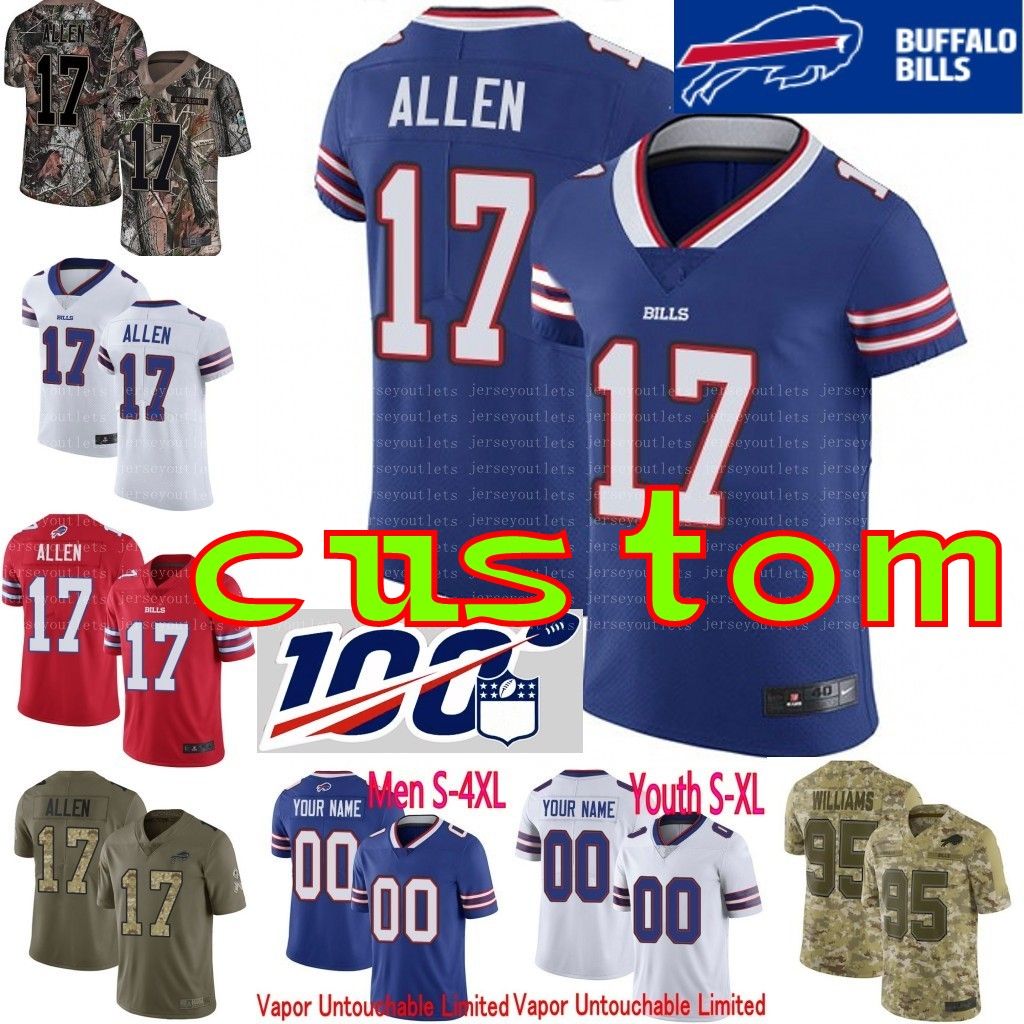 custom bills jersey