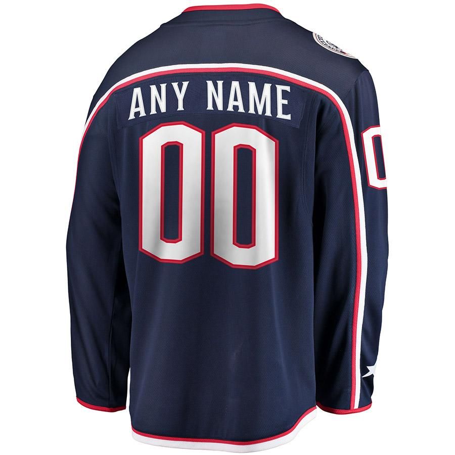 columbus blue jackets custom jersey