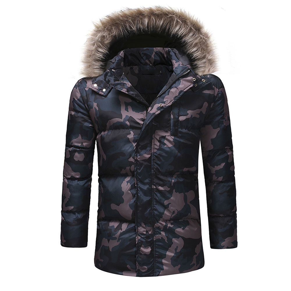 Long Sleeve Camouflage Jacket Fashion Men Cool Streetwear Warmer Casual ...