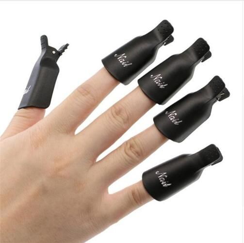 2019 Hot Sale Plastic Nail Art Soak Off Cap Clip Uv Gel Polish
