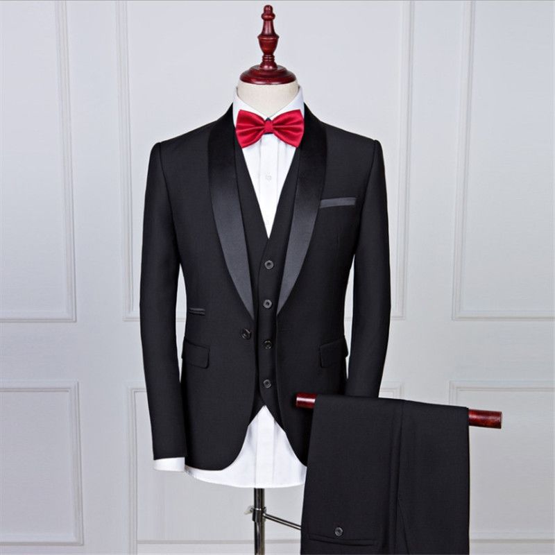 2019 Banquet Party Wedding Groomsman Business Blazer Masculino Stage